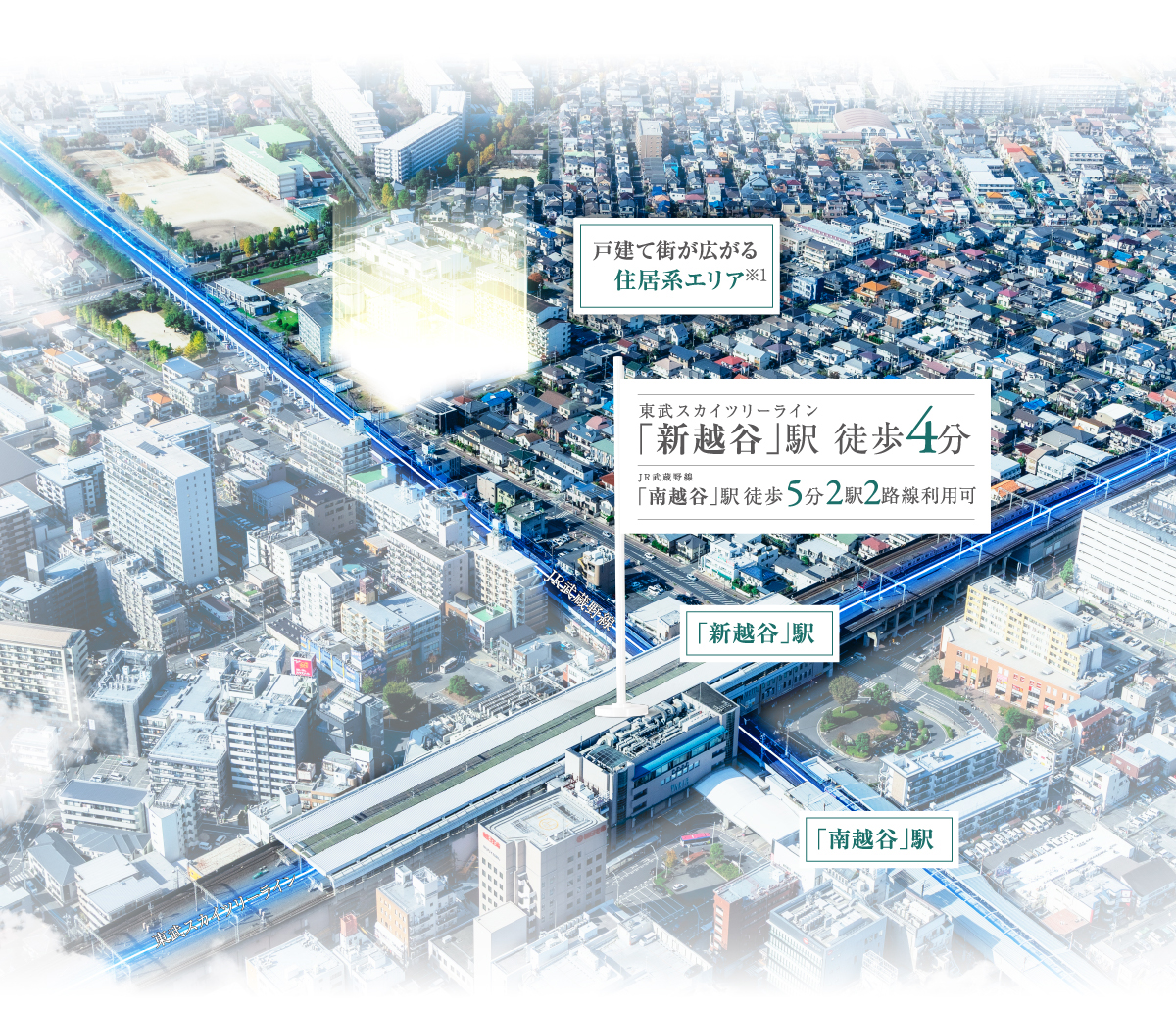 現地周辺航空写真(2025年11月撮影)