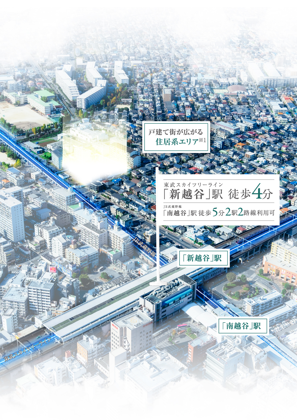 現地周辺航空写真(2025年11月撮影)